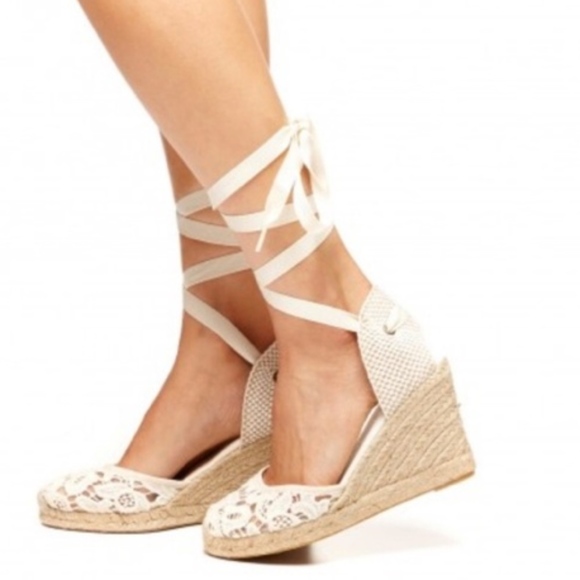 Soludos Shoes - NIB Soludos espadrilles Lace Shoes sz 10